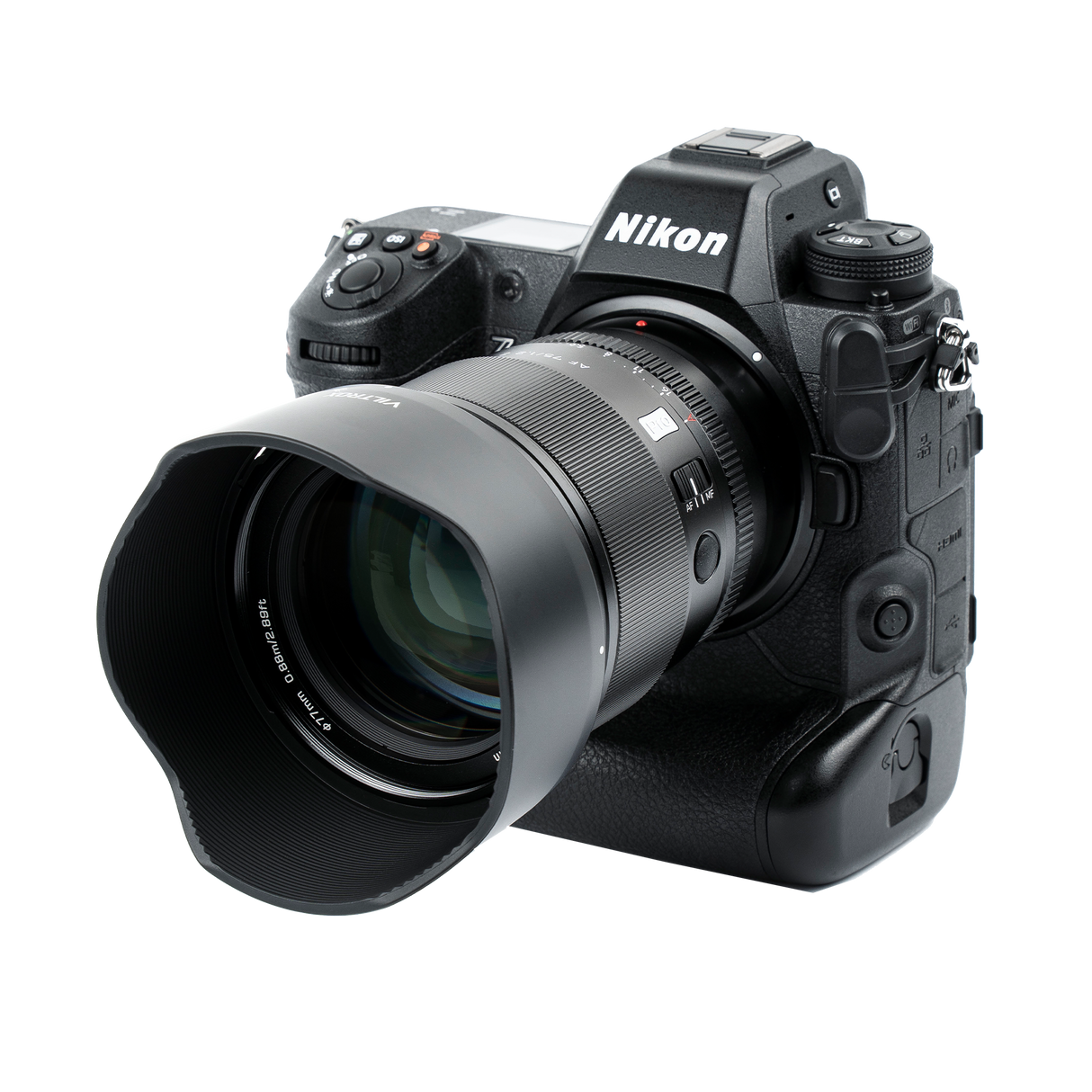 Objective | AF 75 mm | F/1.2 per Z DX | Nikon Z-Mount