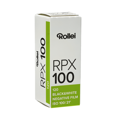 RPX black and white negative film | 35 mm | 36 recordings | ISO 25/100/400