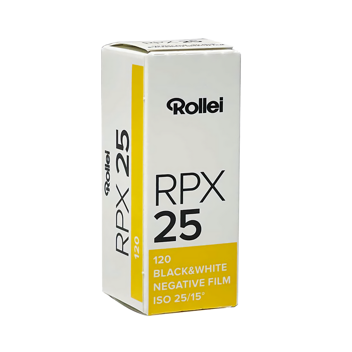 RPX black and white negative film | 35 mm | 36 recordings | ISO 25/100/400