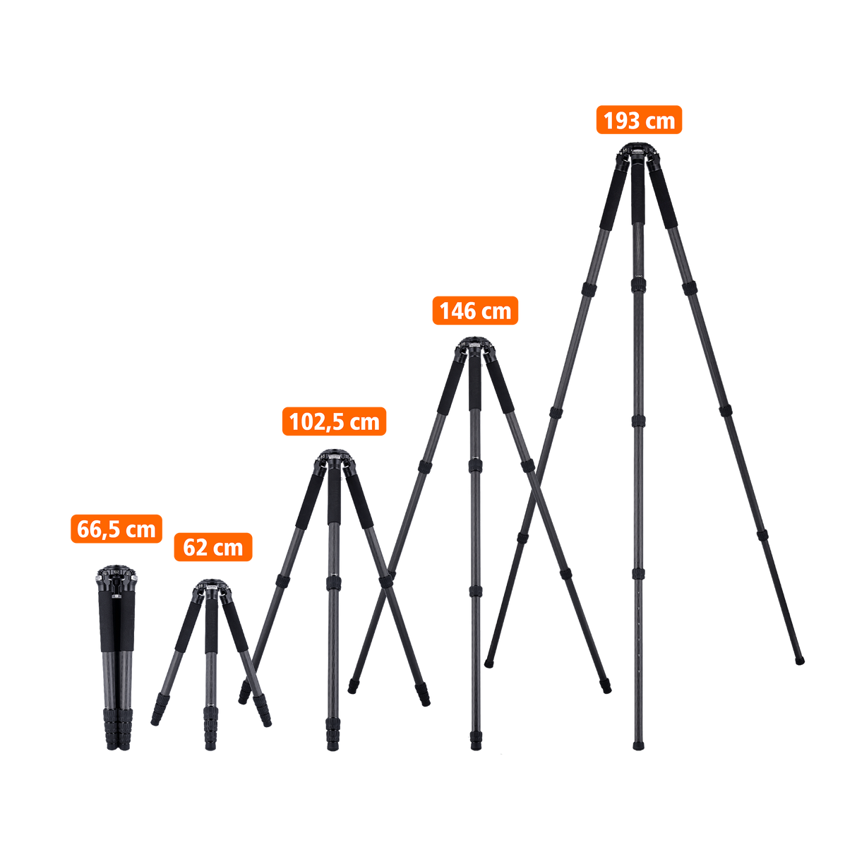 Rock Solid Alpha XL Mark III - Carbon Tripod