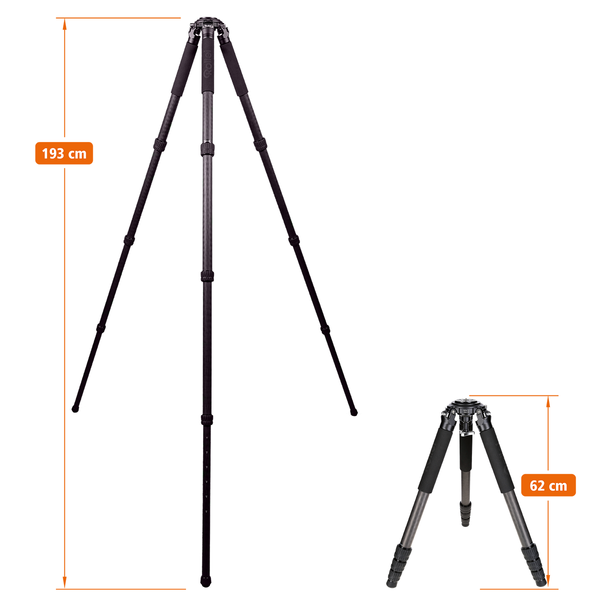 Rock Solid Alpha XL Mark III - Carbon Tripod