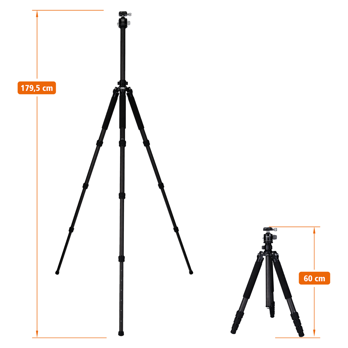 Rock Solid Beta Mark III - Carbon Tripod