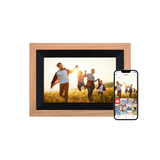 Smarter picture frame | 10 "Diagonal | WIFI | App Control | Wood frame | Model 105