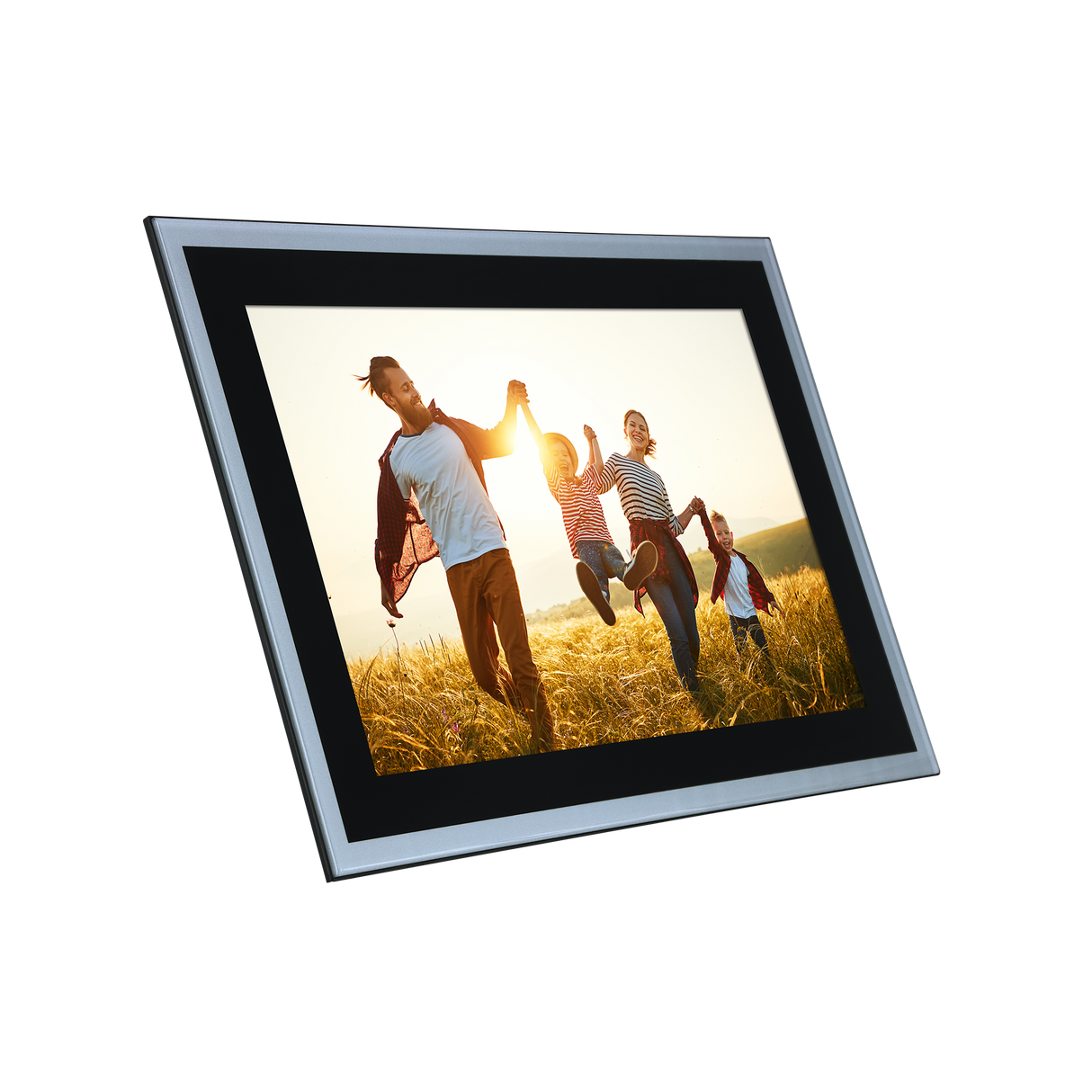 Smarter picture frame | 10 "Diagonal | WIFI | App Control | Silver | Model 102