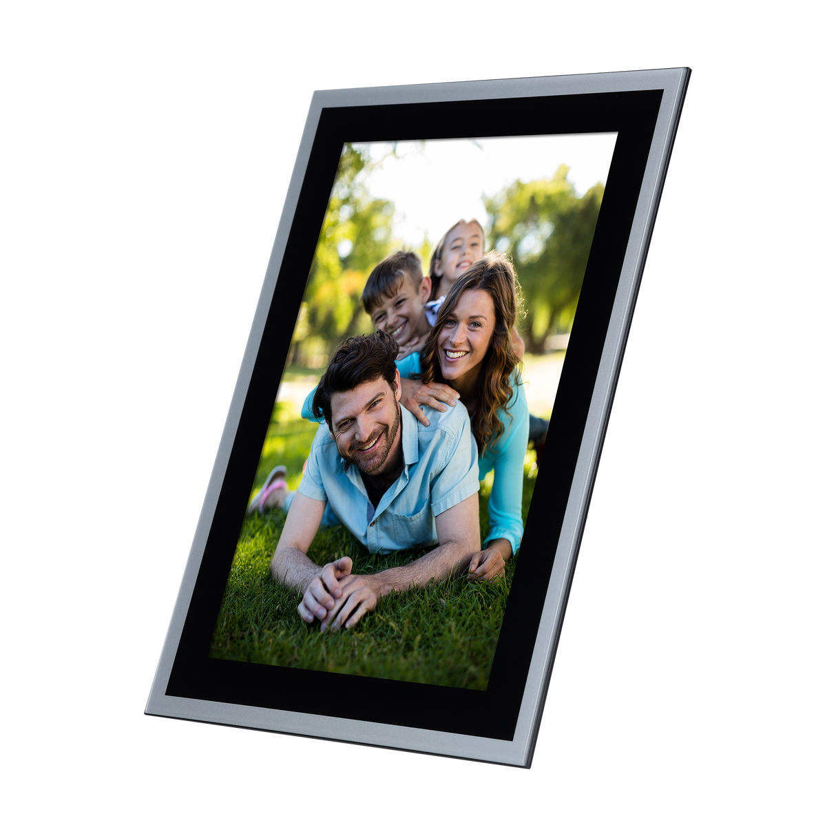 Smarter picture frame | 10 "Diagonal | WIFI | App Control | Silver | Model 102